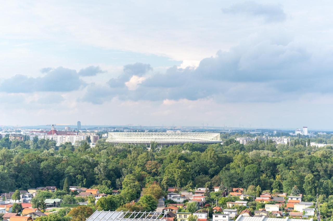Apartment Over The Roofs Of Wien Exteriör bild